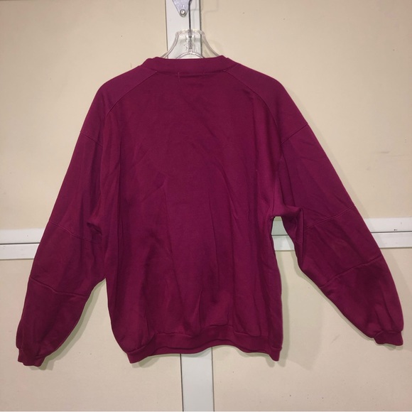 #1049 Bonjour, vintage sweatshirt Upper front pocket large - Picture 6 of 6